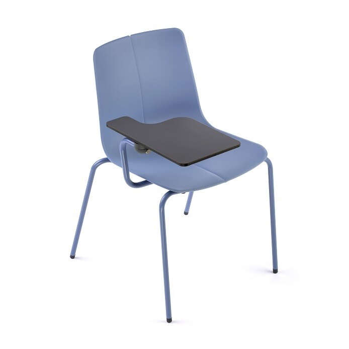 Silla Aitana 4 patas de polipropileno con pala.