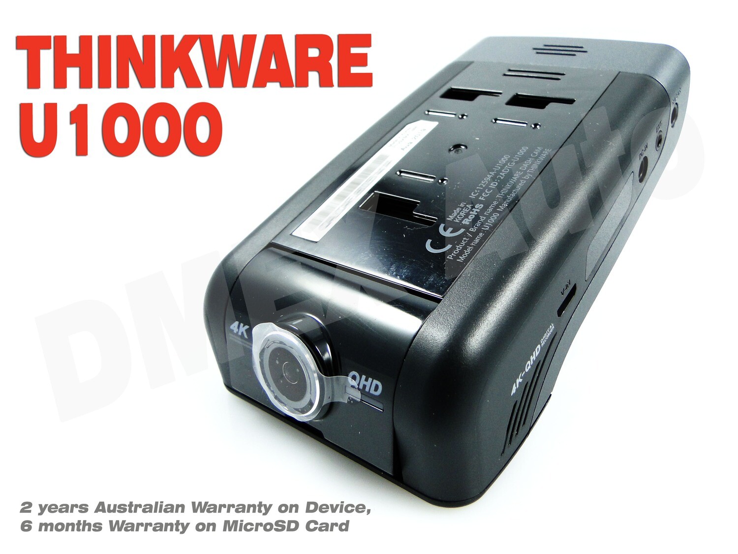THINKWARE  U1000  Dash Cam 32Gb U4KD32