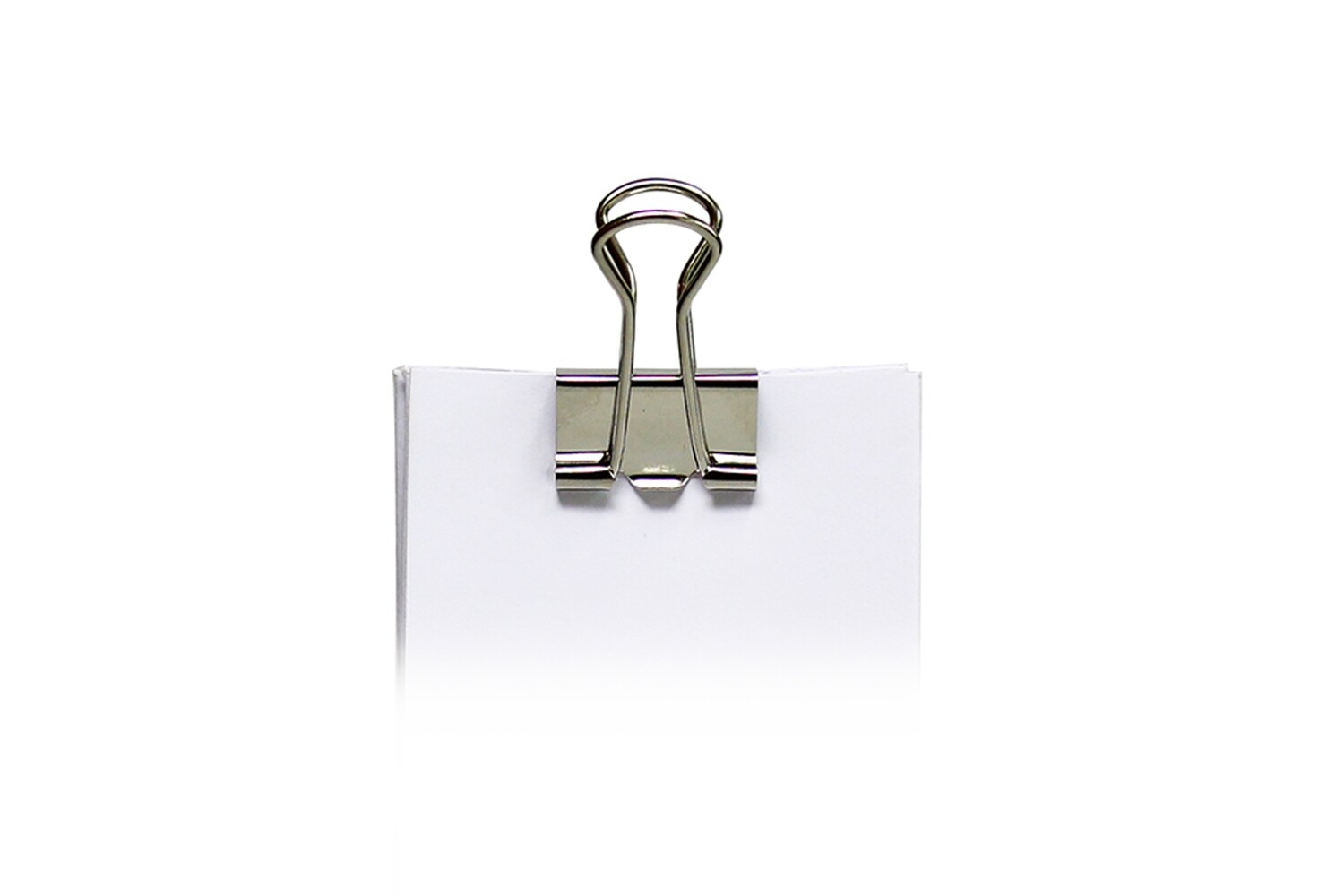 Zilveren papier klem 12 Stuks