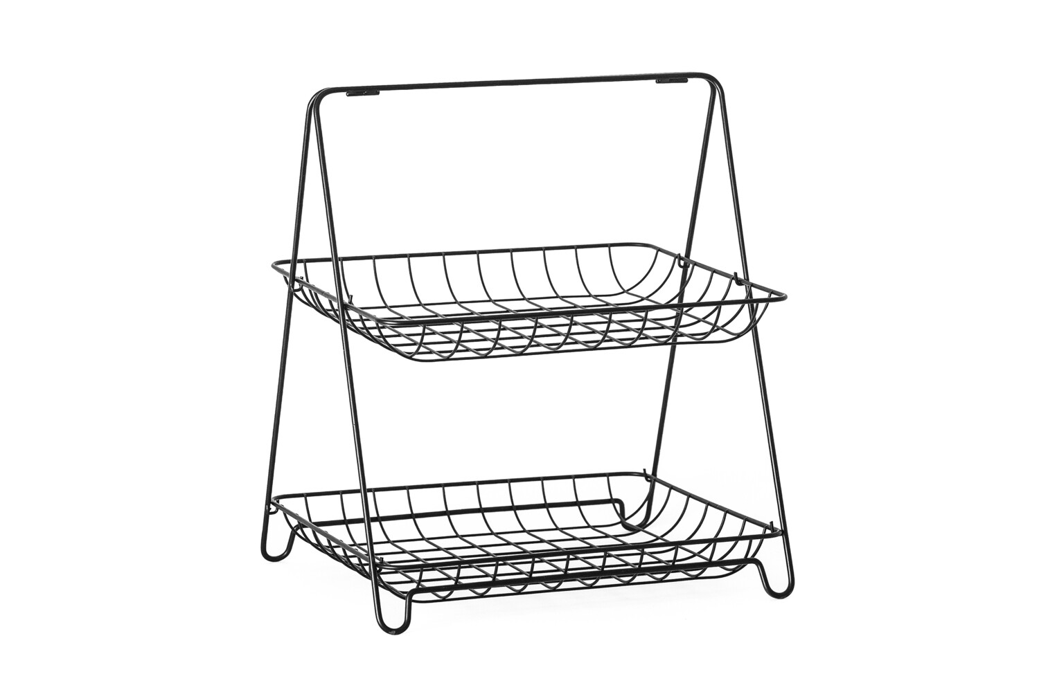 Zwart Metalen presentatie rekje