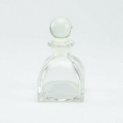 parfumflesje luxe in glas met glasstop - 60 ml