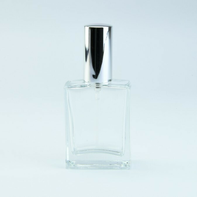 Luxy parfumflesje met zilveren spray - 60 ml