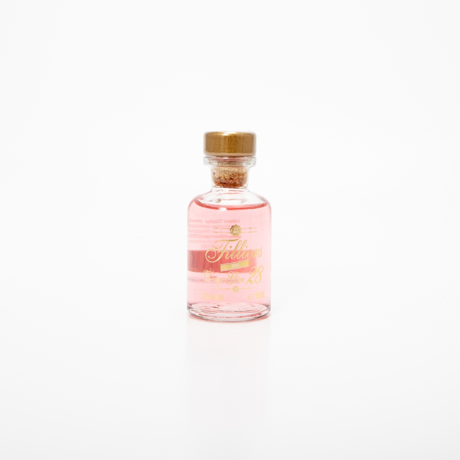 Filliers Dry Gin 28 Pink (Mini) fles 5cl