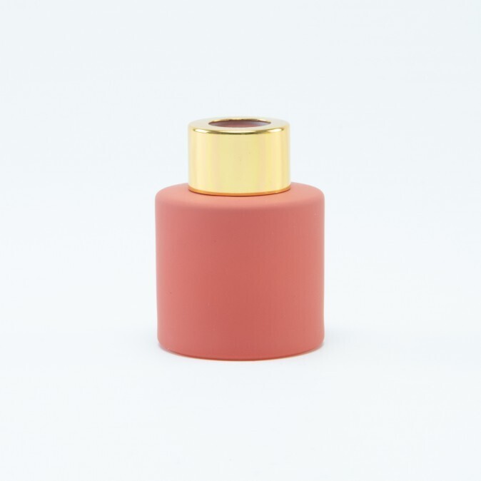 Parfumflesje Terracotta gouden dop