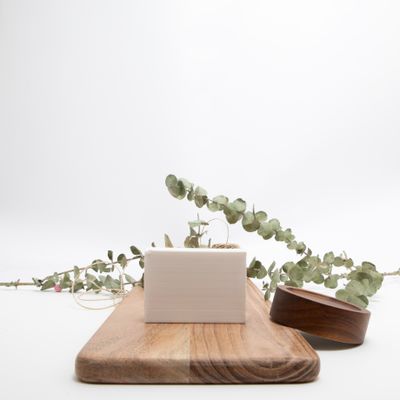 Zeepje wit 100g - 80x58x22 mm