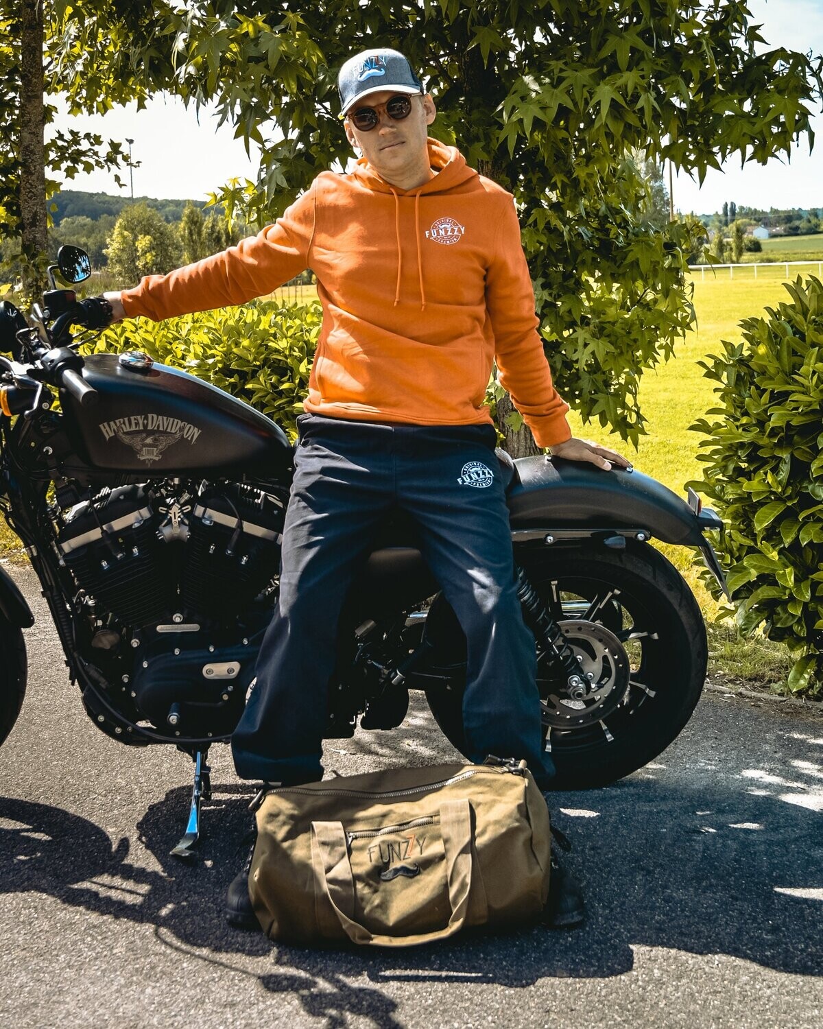 Jogger pour homme en twill Noir