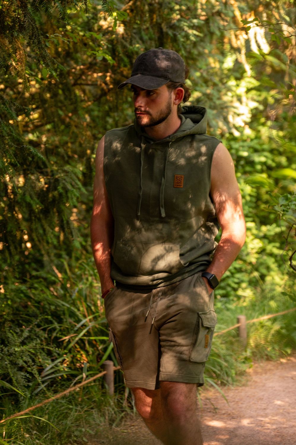 Short cargo Kaki