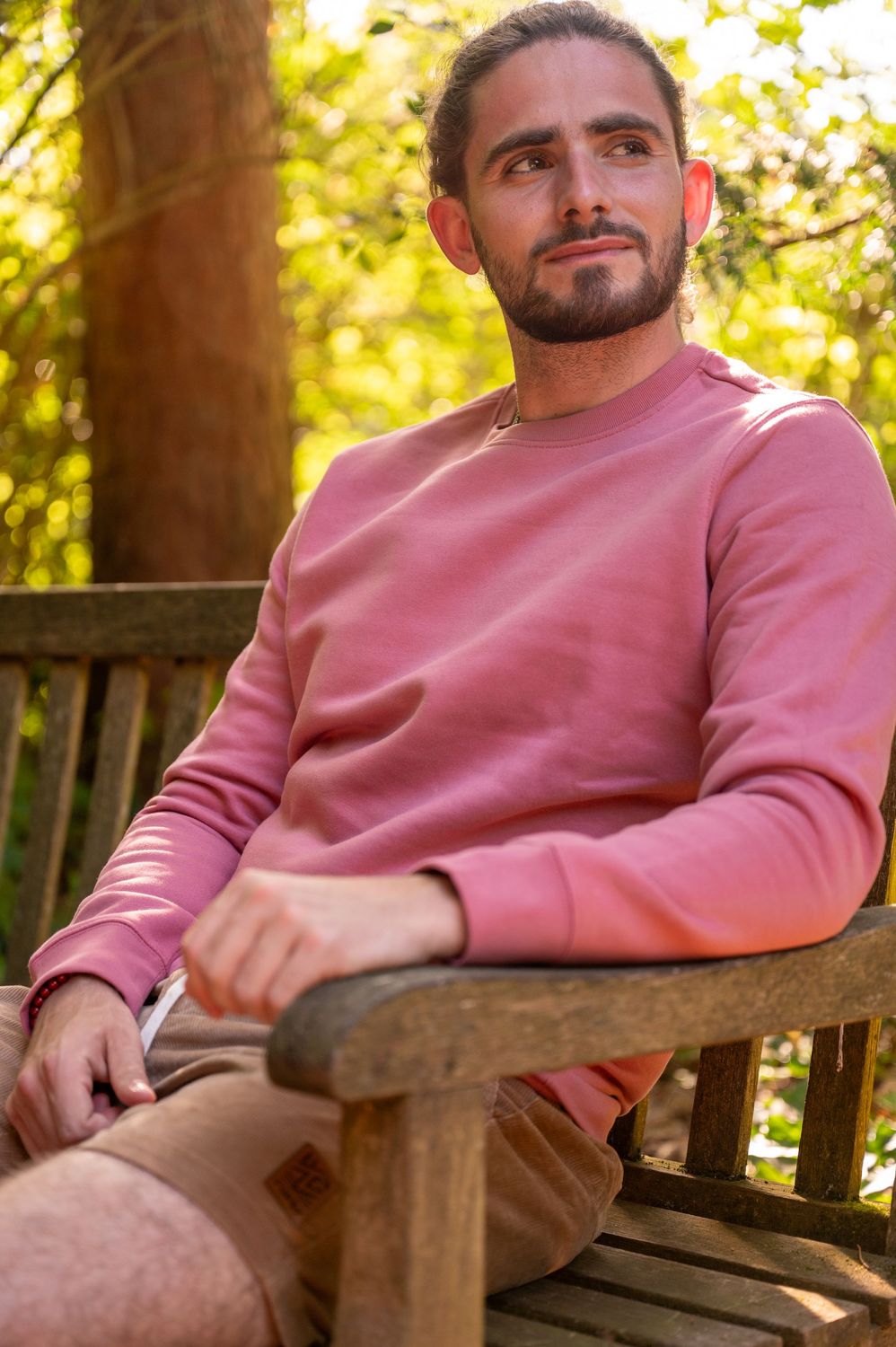 Sweat-shirt antique rose