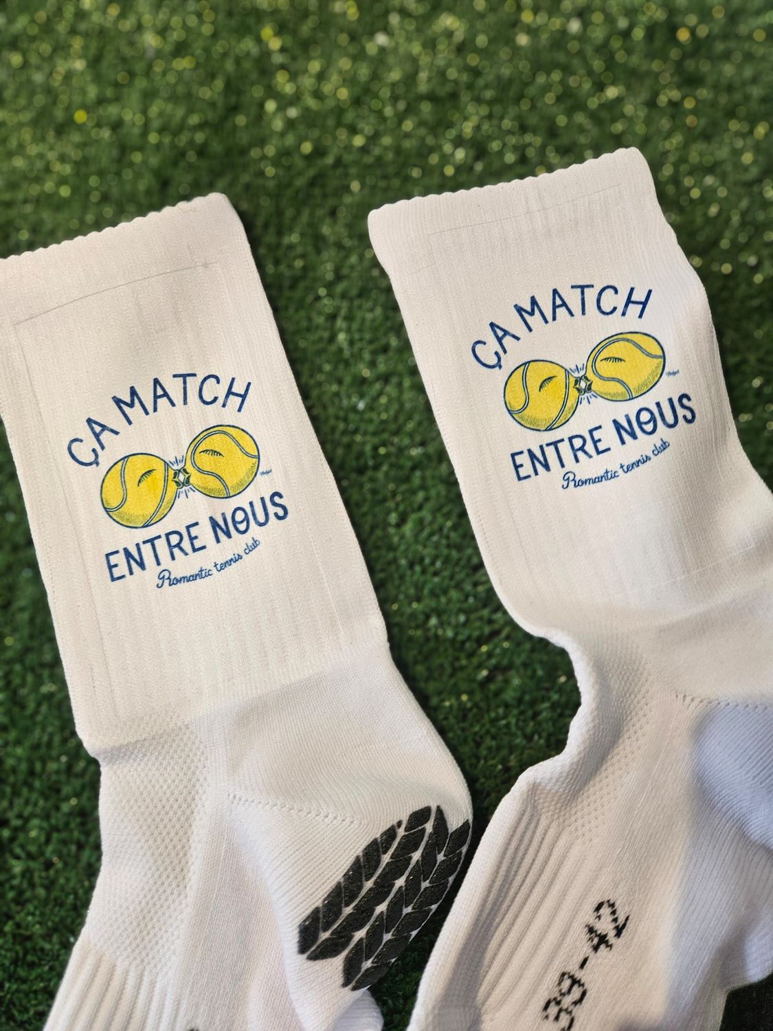 Chaussettes avec grip tennis Chaussettes avec grip tennis
