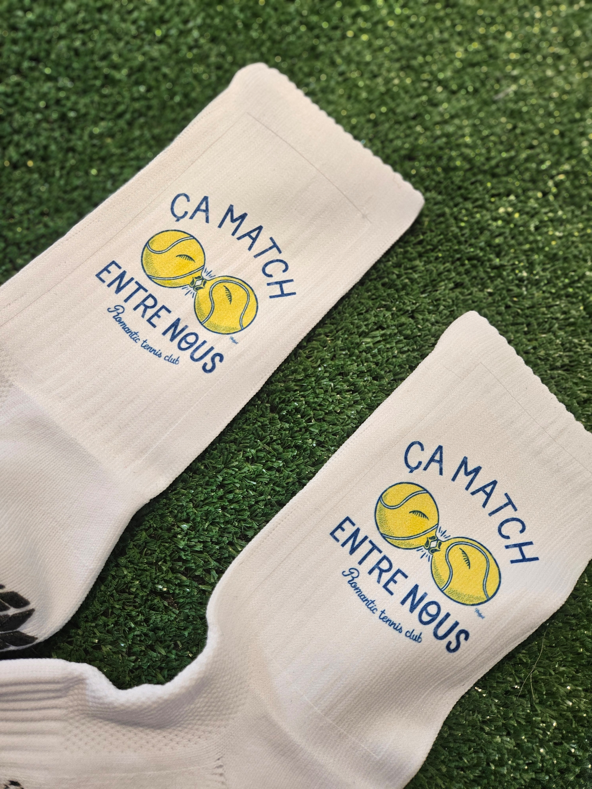 Chaussettes avec grip tennis