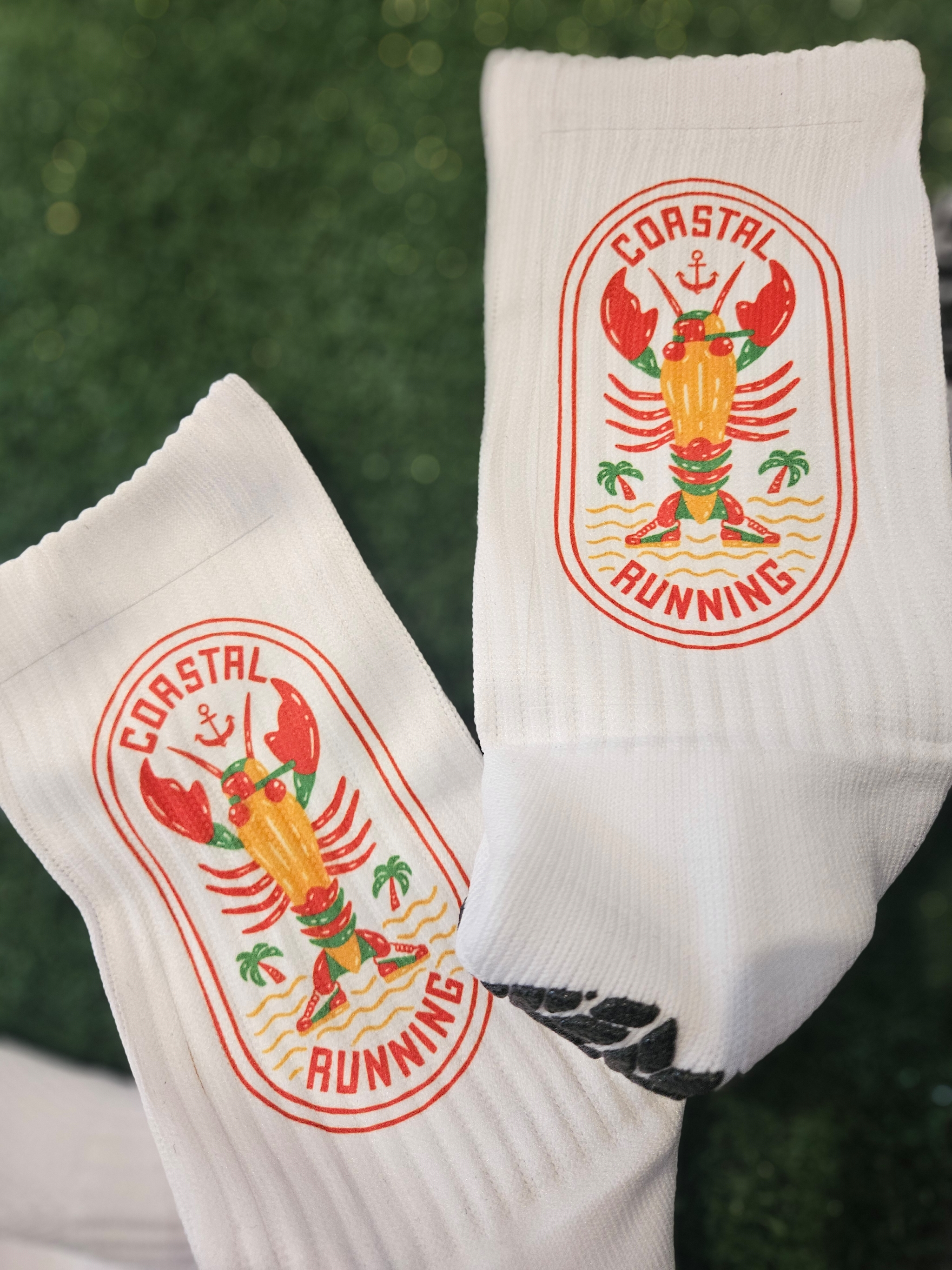 Chaussettes avec grip homard