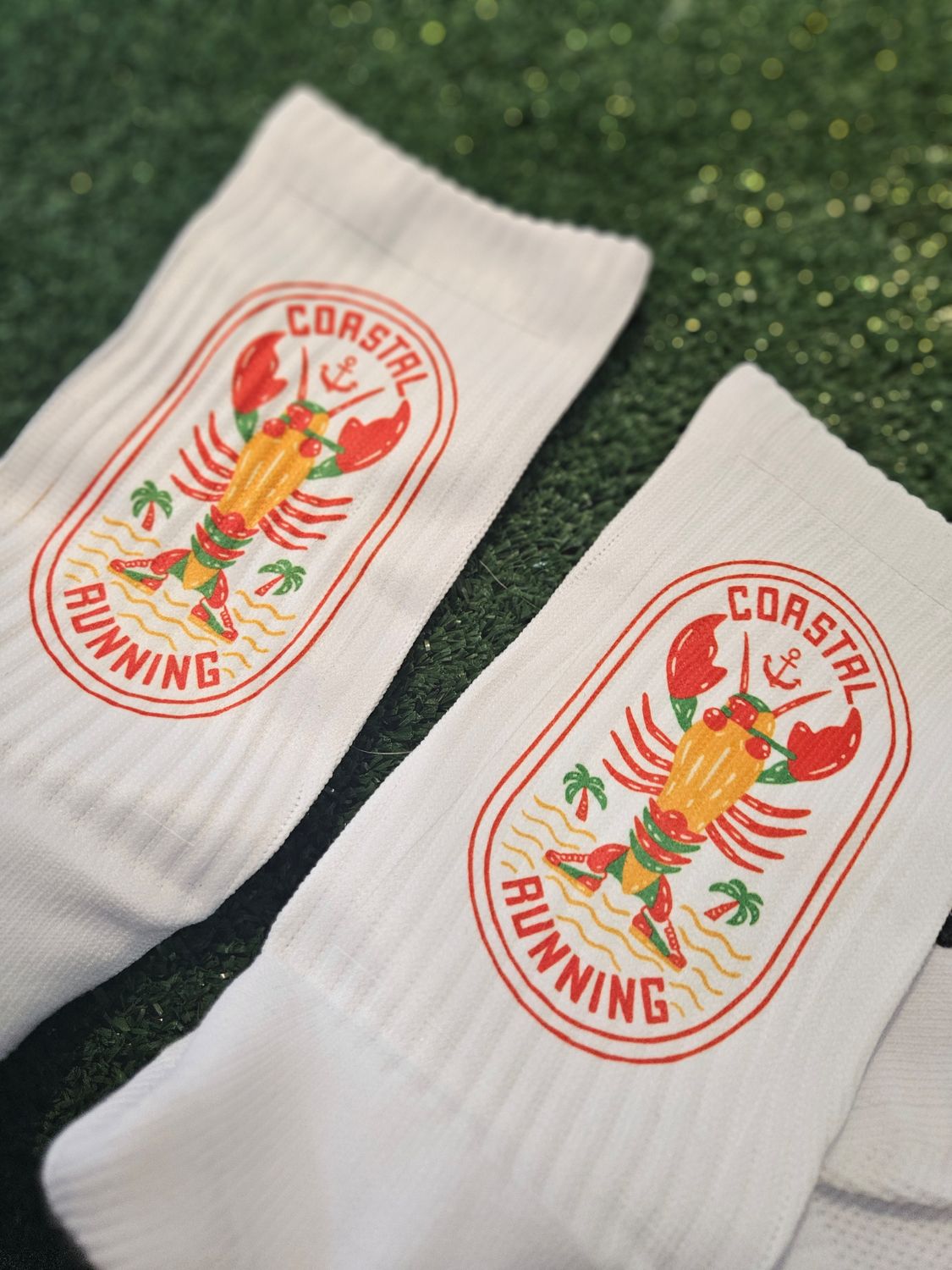 Chaussettes avec grip homard Chaussettes avec grip homard