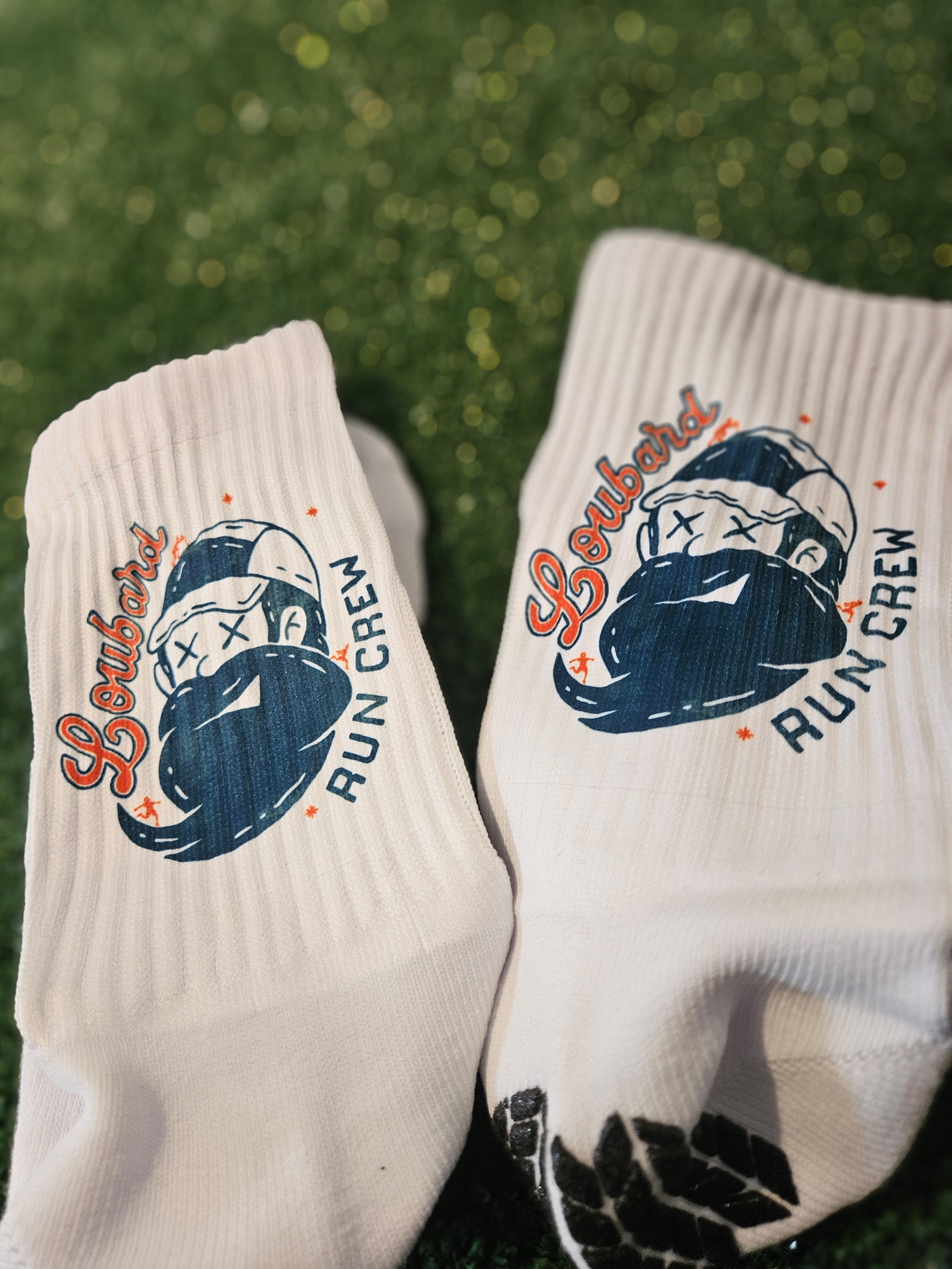 Chaussettes avec grip loubard