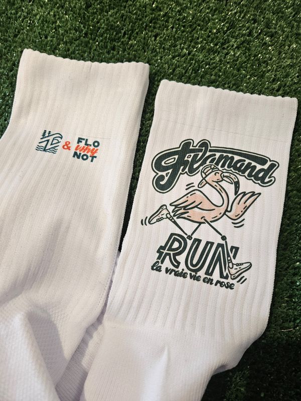 Chaussettes avec grip flament