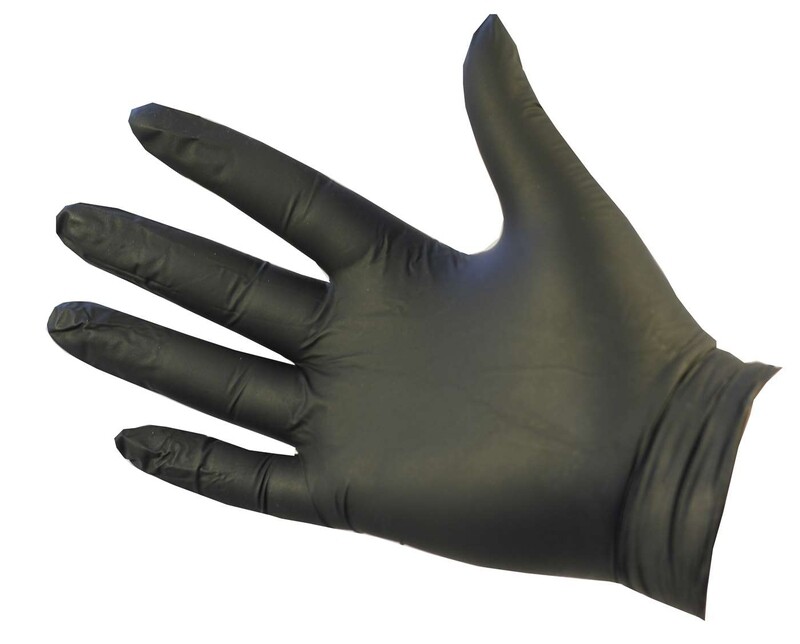 PRO UltraFLEX Black Nitrile Gloves