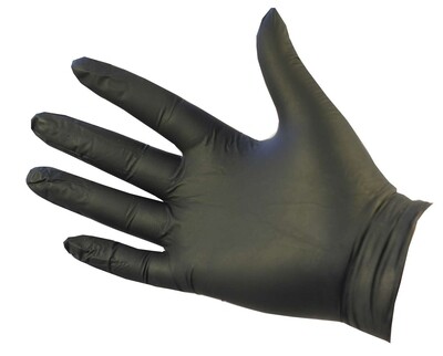 PRO UltraFLEX Black Nitrile Gloves