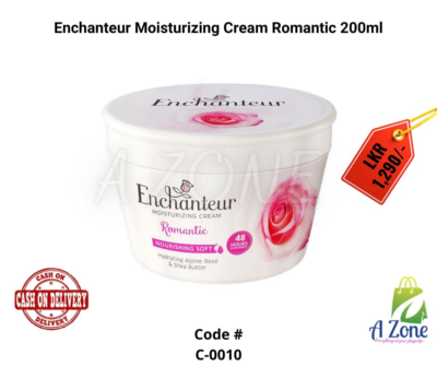 Enchanteur Moisturizing Cream Romantic 200ml