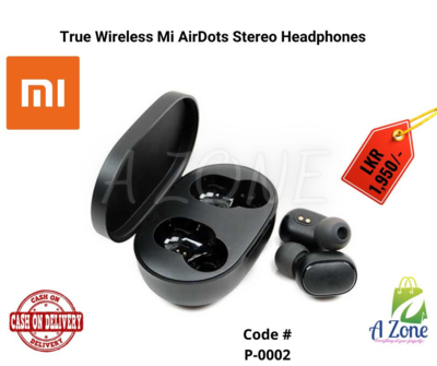 True Wireless Earbuds - TWS Bluetooth 5.0 Redmi Mi Airdots Stereo Headphones for Android iOS
