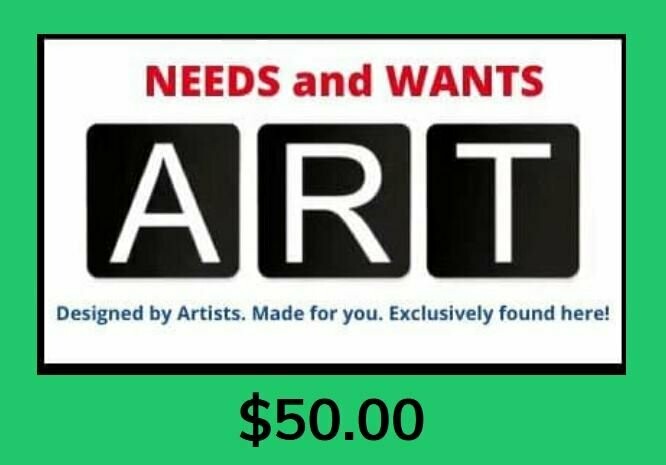 DIGITAL GIFT CARD - Available in $50, $100 and $150 Denominations