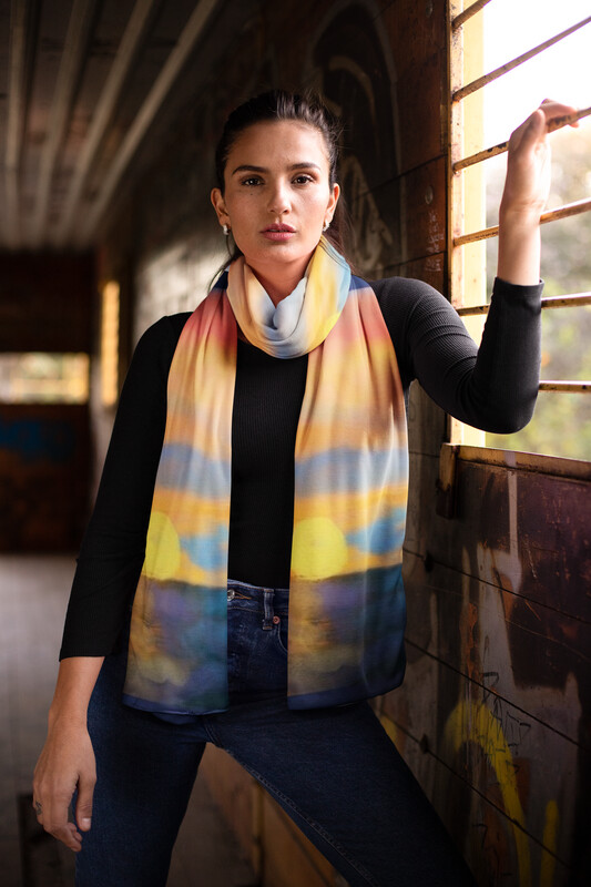 Scarf: Reflections at Day's End