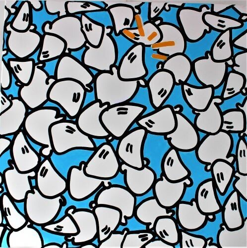 All Eyes on us 'Light BLue ' All Eyes on us 'Light BLue '