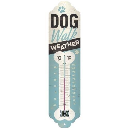 THERMOMETER DOG WALK WEATHER