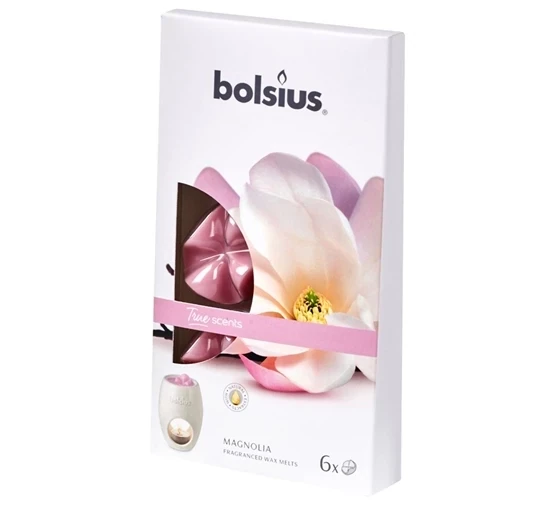 Bolsius Wax Pack of 6 True Scents Magnolia