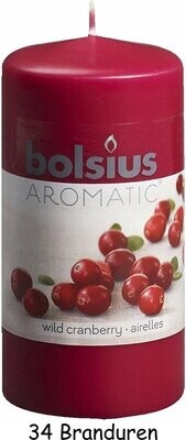 Bolsius scented candle Aromatic wild cranberry