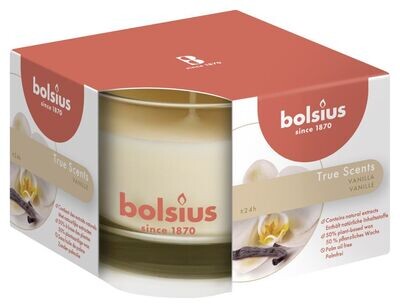 Bolsius bougie parfumée True Scents Vanille 6x9cm