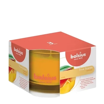 Bolsius bougie parfumée True Scents mangue 6x9cm
