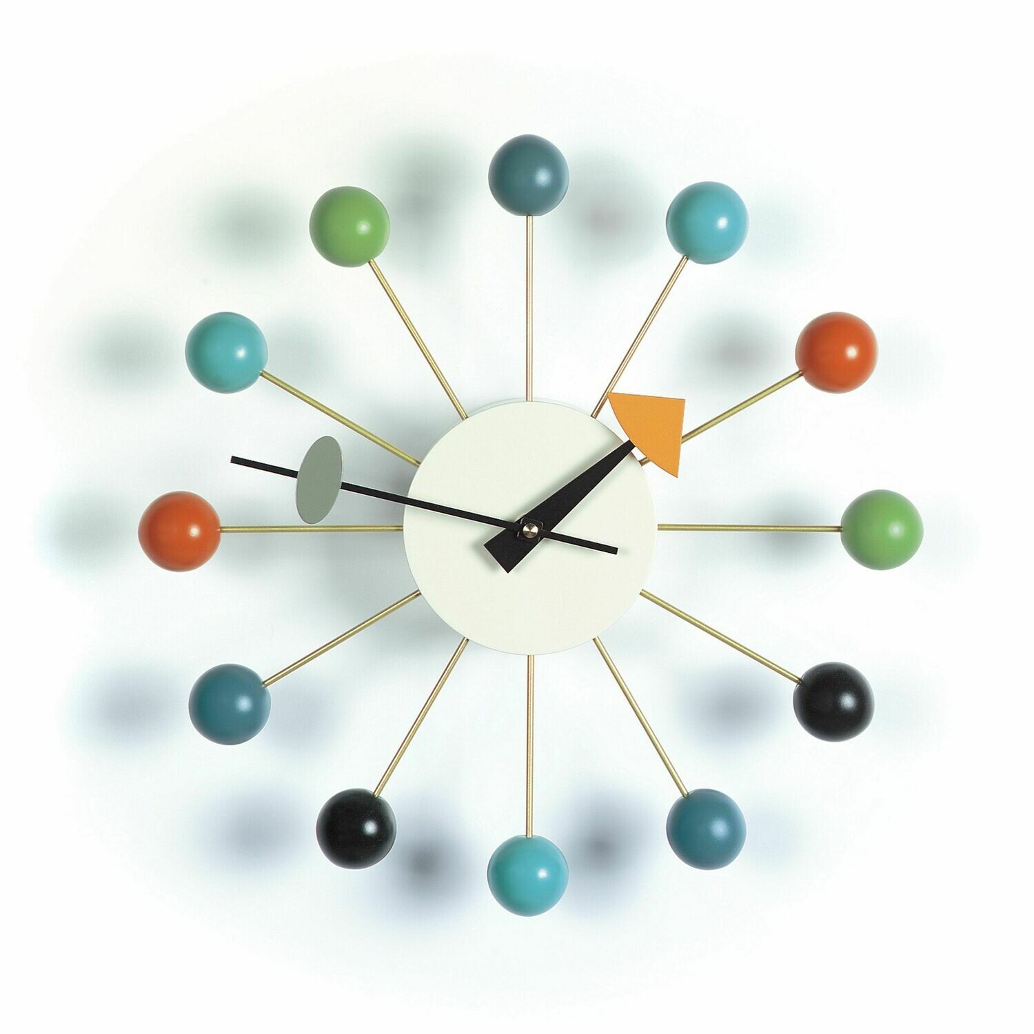 Vitra | Ball Clock Multicoloured