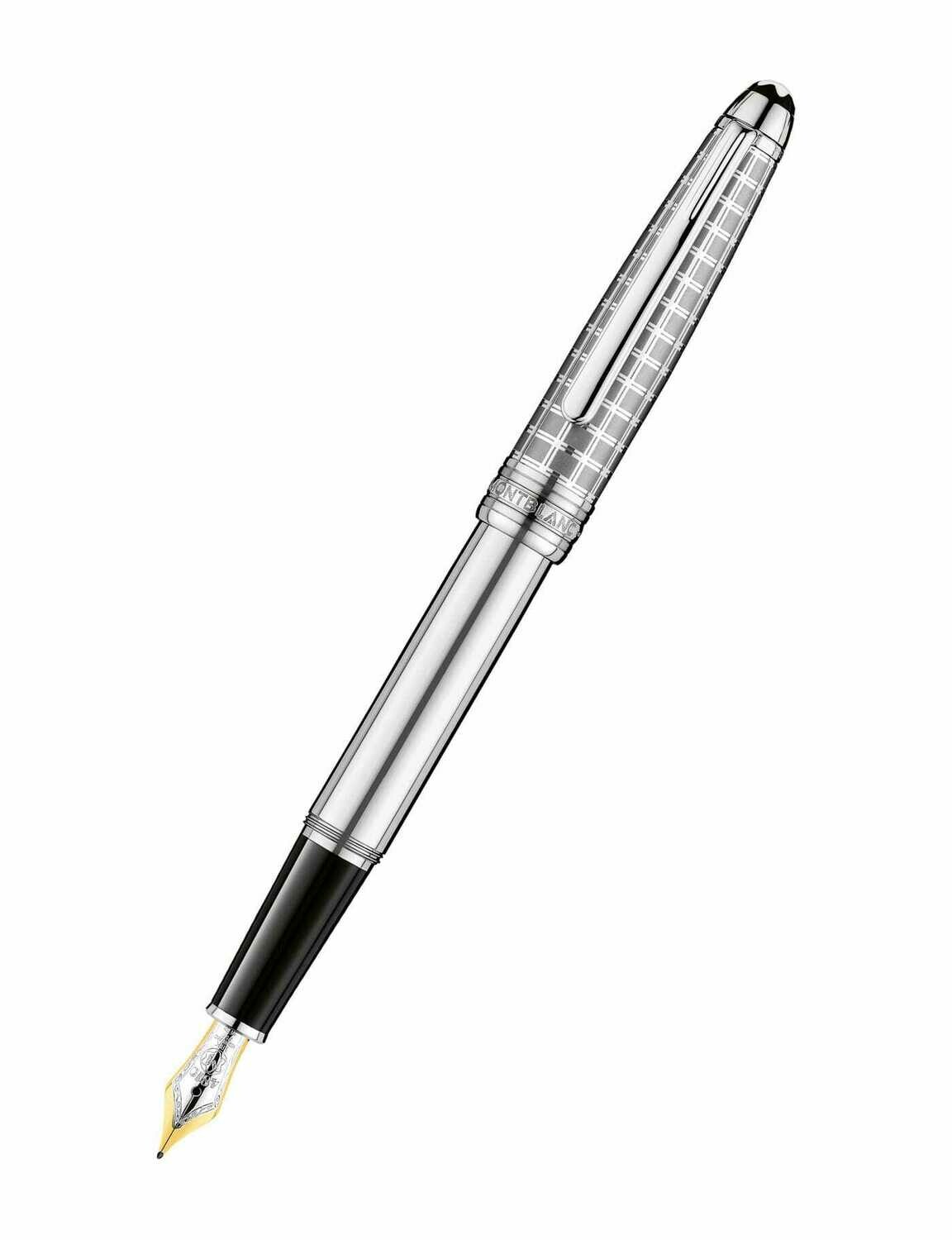 Montblanc | Fountain Pen - Solitaire Stainless Steel