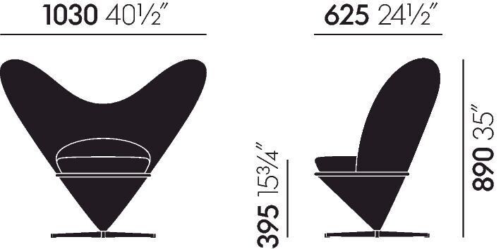 Vitra | Heart Cone Chair