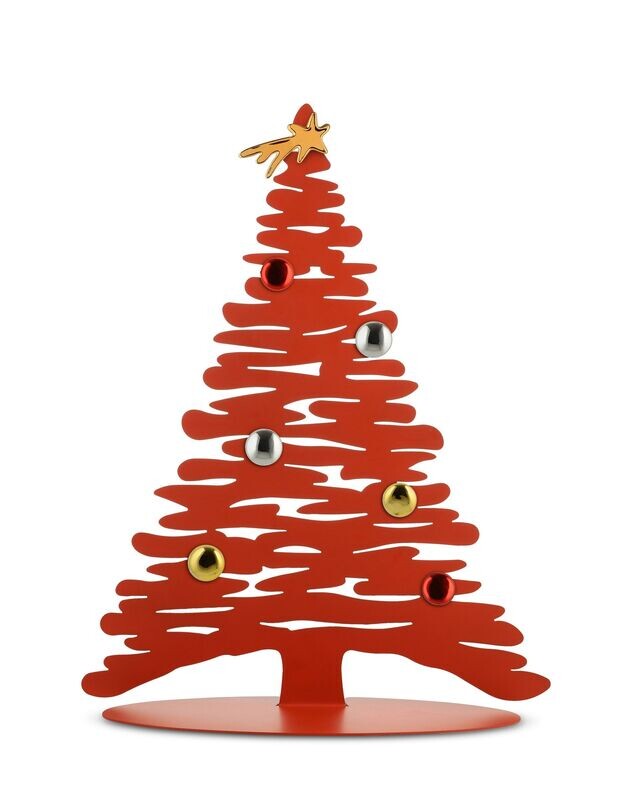 Alessi | Bark Kerstboom Rood