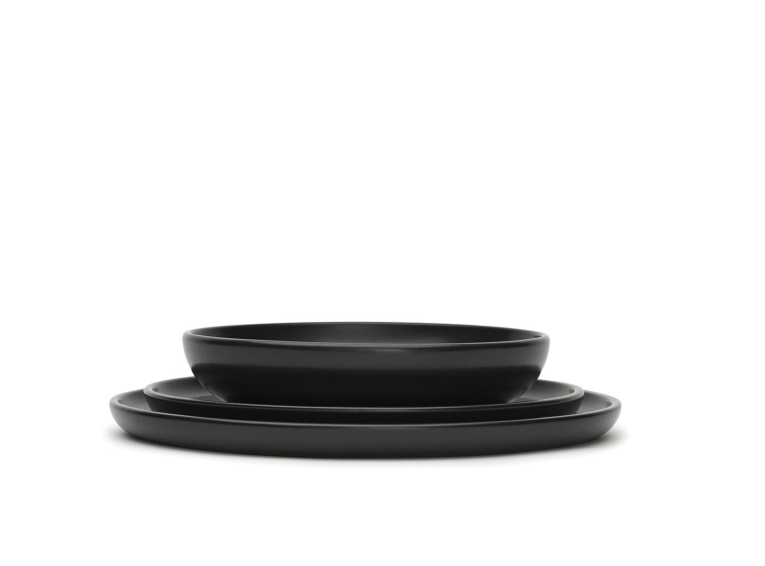 When Objects Work | Vincent Van Duysen - Black plate (6pc)