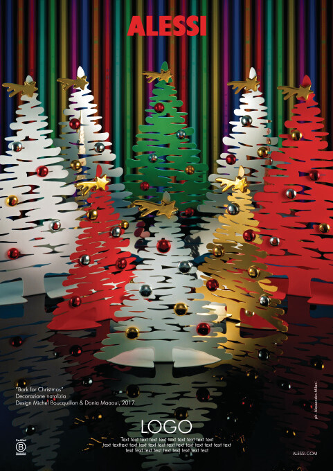 Alessi | Bark Kerstboom Zilver
