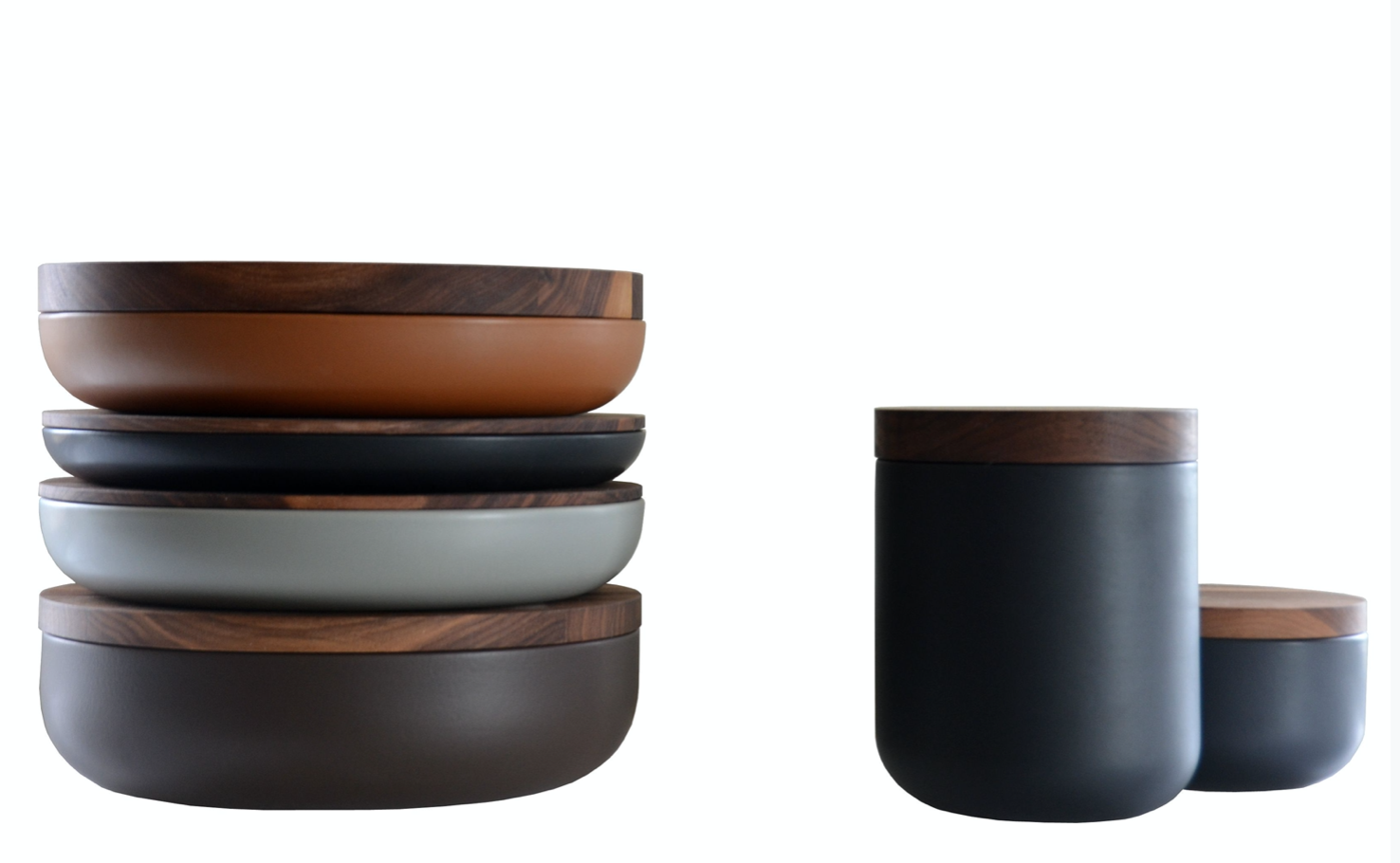 When Objects Work | Vincent Van Duysen - warm grey lid walnut