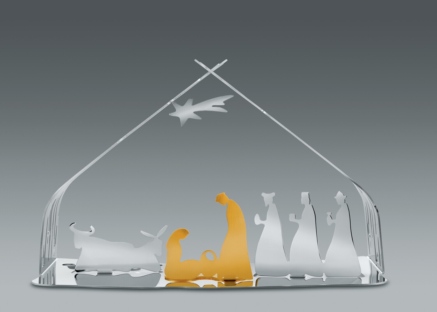 Alessi | Bark Kerststal Zilver