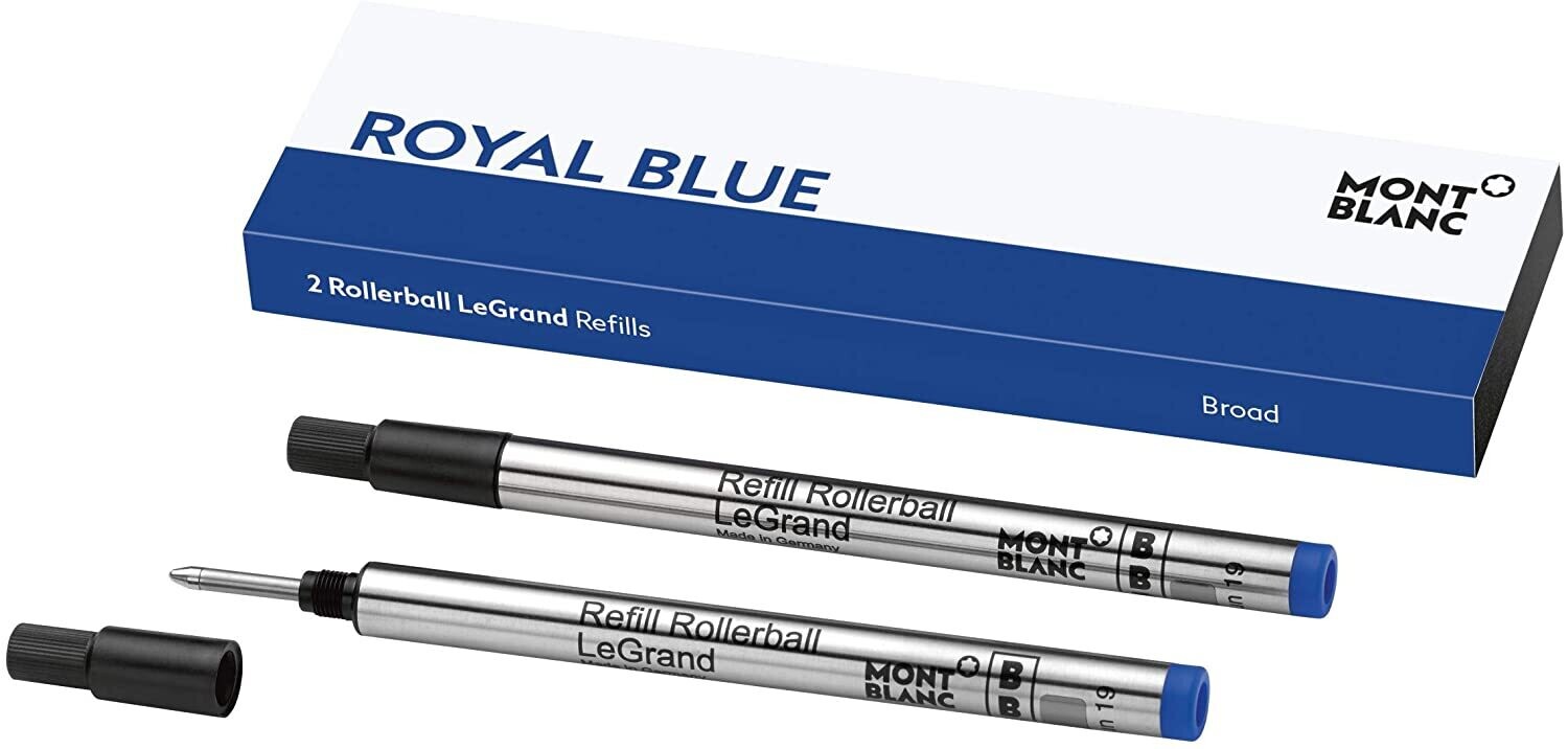 2 Rollerball Legrand refill B Royal Blue