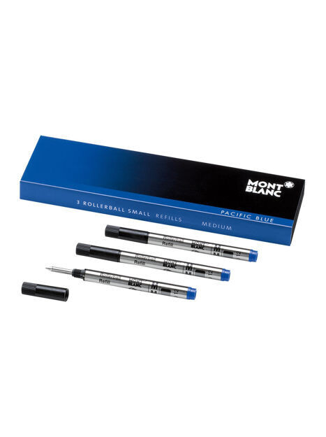 Montblanc | 3 Refills Rollerball SMALL Pacific Blue
