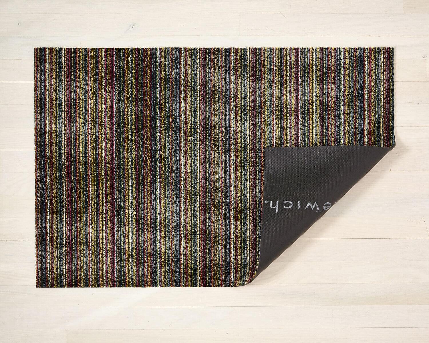 Chilewich | Skinny stripe doormat Bright multi