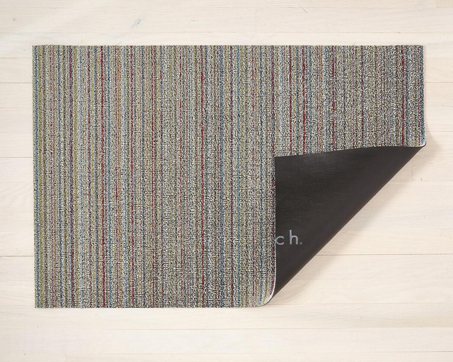 Chilewich | Skinny stripe doormat Soft multi