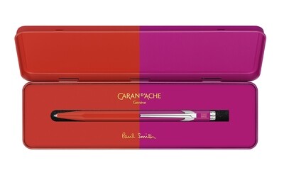 849 Ballpoint - Paul Smith edition - warm red/melrose pink