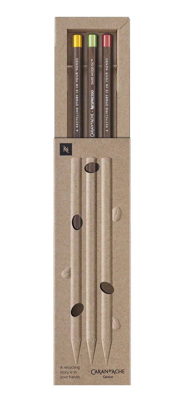 Caran d’Ache & Nespresso | Swiss Wood Pencils / Limited edition