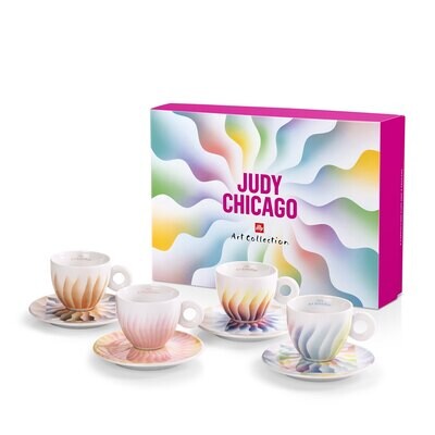 Cappuccino kopjes /4 Judy Chicago