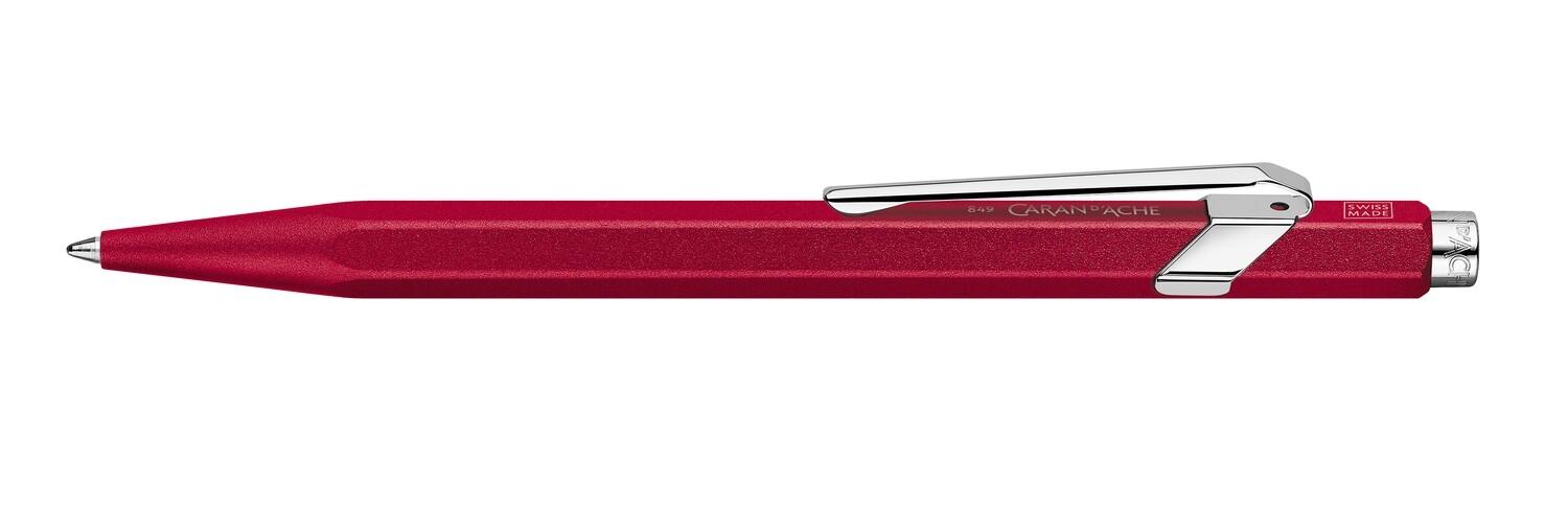 Caran d'Ache | Ballpoint Colormat metal rouge