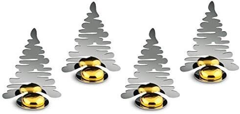 Alessi | Bark Kerstboom zilver (Klein)