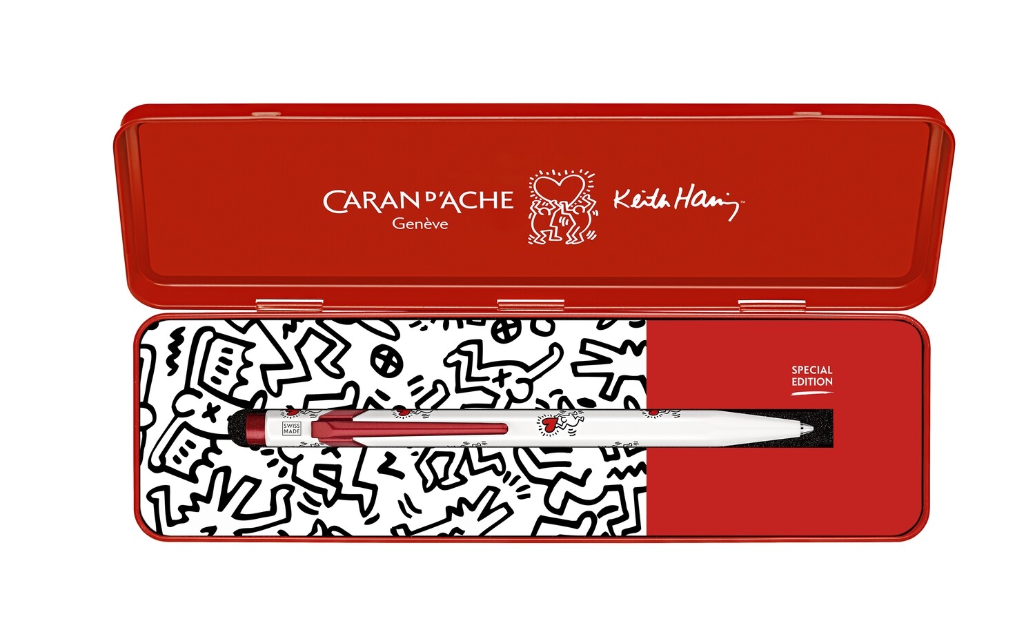 Caran d’Ache | Keith Haring - Ballpoint White