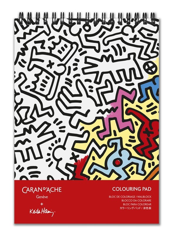 Caran d’Ache | Keith Haring - Colouring Pad A5