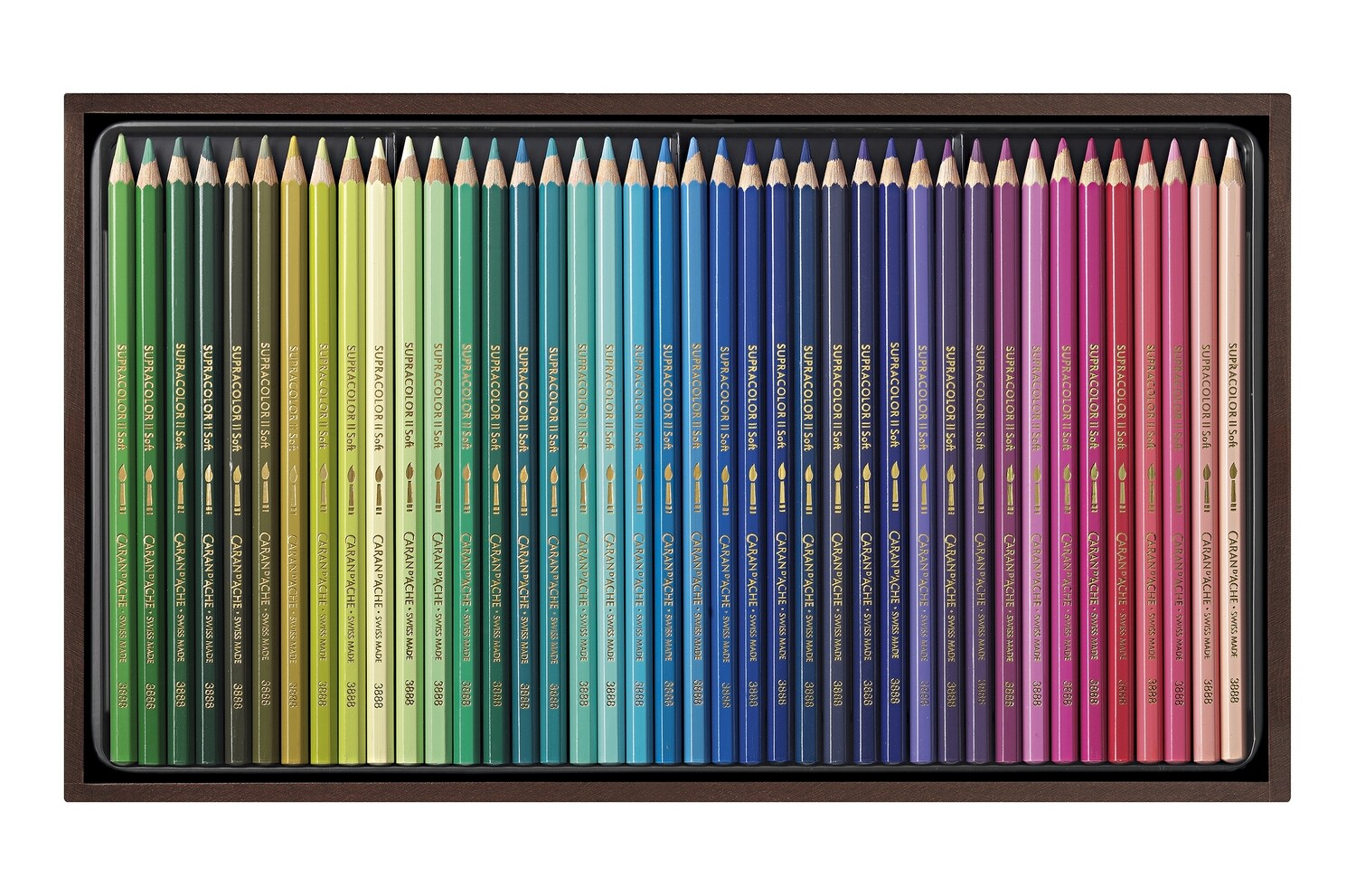 Caran d’Ache | Classic Supracolor Wooden Box 120 P